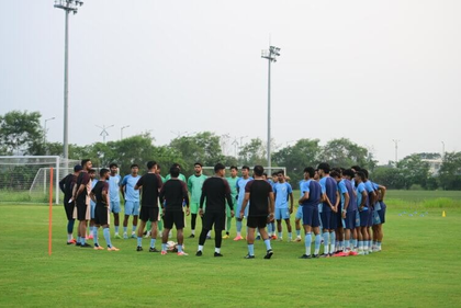 Football: Naushad Moosa-led India U23 team all set for Tajikistan test | Football: Naushad Moosa-led India U23 team all set for Tajikistan test Football: Naushad Moosa-led India U23 team all set for Tajikistan test | Football: Naushad Moosa-led India U23 team all set for Tajikistan test