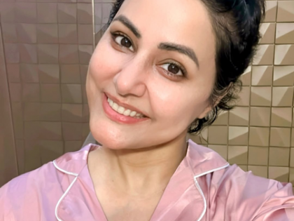 Hina Khan is a happy girl as she puts her hair in pigtails after a year and a half | Hina Khan is a happy girl as she puts her hair in pigtails after a year and a half Hina Khan is a happy girl as she puts her hair in pigtails after a year and a half | Hina Khan is a happy girl as she puts her hair in pigtails after a year and a half