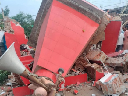 Bihar: 50-year-old Hanuman temple demolished in Bhojpur, triggers outrage | Bihar: 50-year-old Hanuman temple demolished in Bhojpur, triggers outrage