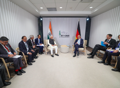 'India and Germany are close friends, connected by shared values': PM Modi on meeting German Chancellor Merz at sidelines of G7 Summit | 'India and Germany are close friends, connected by shared values': PM Modi on meeting German Chancellor Merz at sidelines of G7 Summit 'India and Germany are close friends, connected by shared values': PM Modi on meeting German Chancellor Merz at sidelines of G7 Summit | 'India and Germany are close friends, connected by shared values': PM Modi on meeting German Chancellor Merz at sidelines of G7 Summit