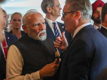 PM Modi meets UK counterpart Starmer at G7 Summit, says 'will keep working together' to strengthen ties | PM Modi meets UK counterpart Starmer at G7 Summit, says 'will keep working together' to strengthen ties PM Modi meets UK counterpart Starmer at G7 Summit, says 'will keep working together' to strengthen ties | PM Modi meets UK counterpart Starmer at G7 Summit, says 'will keep working together' to strengthen ties