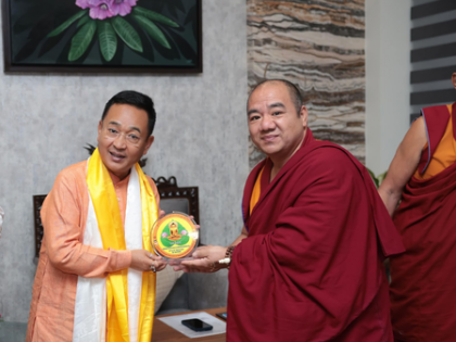 Sikkim CM meets Himalayan Council of Nalanda Buddhist Tradition | Sikkim CM meets Himalayan Council of Nalanda Buddhist Tradition Sikkim CM meets Himalayan Council of Nalanda Buddhist Tradition | Sikkim CM meets Himalayan Council of Nalanda Buddhist Tradition