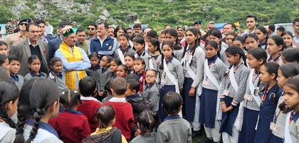 Turn dreams into reality, CM Sukhu tells students in remote Himachal school | Turn dreams into reality, CM Sukhu tells students in remote Himachal school Turn dreams into reality, CM Sukhu tells students in remote Himachal school | Turn dreams into reality, CM Sukhu tells students in remote Himachal school