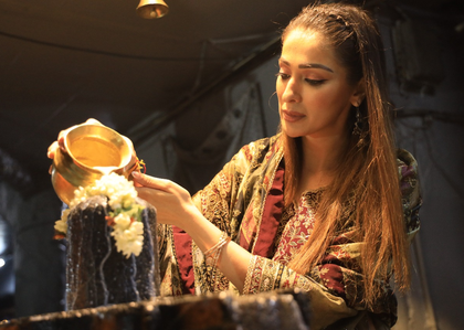 Raai Laxmi offers prayers at Shivoham Shiva temple in her quest for inner peace | Raai Laxmi offers prayers at Shivoham Shiva temple in her quest for inner peace Raai Laxmi offers prayers at Shivoham Shiva temple in her quest for inner peace | Raai Laxmi offers prayers at Shivoham Shiva temple in her quest for inner peace