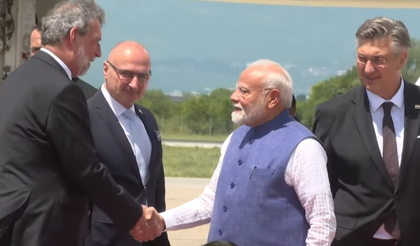 PM Modi arrives in Zagreb on first-ever visit by Indian Prime Minister to Croatia | PM Modi arrives in Zagreb on first-ever visit by Indian Prime Minister to Croatia PM Modi arrives in Zagreb on first-ever visit by Indian Prime Minister to Croatia | PM Modi arrives in Zagreb on first-ever visit by Indian Prime Minister to Croatia