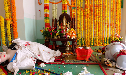 TN: Idols vandalised at two temples in Coimbatore; police launch probe | TN: Idols vandalised at two temples in Coimbatore; police launch probe