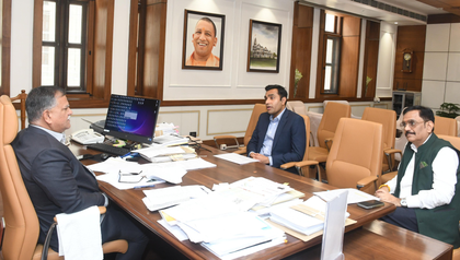 UP Chief Secretary meets Karan Adani, discusses making state an inclusive and dynamic economy | UP Chief Secretary meets Karan Adani, discusses making state an inclusive and dynamic economy UP Chief Secretary meets Karan Adani, discusses making state an inclusive and dynamic economy | UP Chief Secretary meets Karan Adani, discusses making state an inclusive and dynamic economy