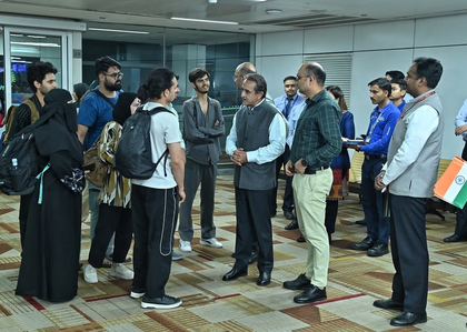 Kashmiri students safely back to Delhi from Iran, flag poor bus quality to reach home in J&K | Kashmiri students safely back to Delhi from Iran, flag poor bus quality to reach home in J&K Kashmiri students safely back to Delhi from Iran, flag poor bus quality to reach home in J&K | Kashmiri students safely back to Delhi from Iran, flag poor bus quality to reach home in J&K