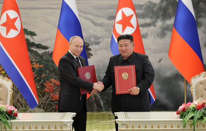 South Korea urges North Korea, Russia to stop illegal military cooperation on 1st anniversary of treaty | South Korea urges North Korea, Russia to stop illegal military cooperation on 1st anniversary of treaty South Korea urges North Korea, Russia to stop illegal military cooperation on 1st anniversary of treaty | South Korea urges North Korea, Russia to stop illegal military cooperation on 1st anniversary of treaty