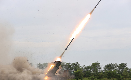 North Korea fires 10 multiple rocket launcher shells after trilateral air drills | North Korea fires 10 multiple rocket launcher shells after trilateral air drills North Korea fires 10 multiple rocket launcher shells after trilateral air drills | North Korea fires 10 multiple rocket launcher shells after trilateral air drills