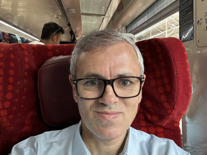 CM Omar Abdullah takes ride on newly launched Vande Bharat train in J&K | CM Omar Abdullah takes ride on newly launched Vande Bharat train in J&K CM Omar Abdullah takes ride on newly launched Vande Bharat train in J&K | CM Omar Abdullah takes ride on newly launched Vande Bharat train in J&K