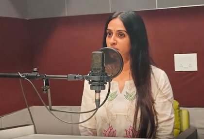 Actress Laya completes dubbing for her portions in Nithiin's 'Thammudu' | Actress Laya completes dubbing for her portions in Nithiin's 'Thammudu' Actress Laya completes dubbing for her portions in Nithiin's 'Thammudu' | Actress Laya completes dubbing for her portions in Nithiin's 'Thammudu'