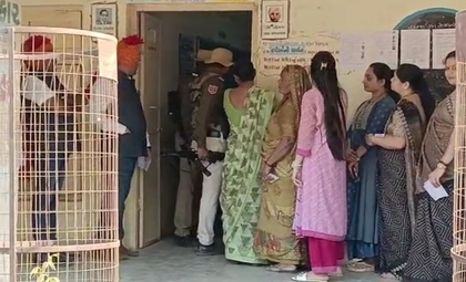 Gujarat by-polls: Visavadar and Kadi witness over 54 pc voter turnout | Gujarat by-polls: Visavadar and Kadi witness over 54 pc voter turnout Gujarat by-polls: Visavadar and Kadi witness over 54 pc voter turnout | Gujarat by-polls: Visavadar and Kadi witness over 54 pc voter turnout