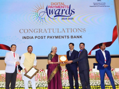 India Post Payments Bank awarded for expanding digital payments, financial inclusion | India Post Payments Bank awarded for expanding digital payments, financial inclusion