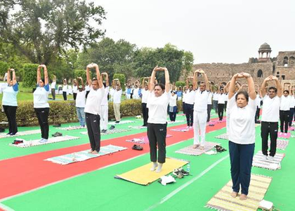ASI to host Yoga Day celebrations at 81 historic sites, entry fee waived across all monuments | ASI to host Yoga Day celebrations at 81 historic sites, entry fee waived across all monuments ASI to host Yoga Day celebrations at 81 historic sites, entry fee waived across all monuments | ASI to host Yoga Day celebrations at 81 historic sites, entry fee waived across all monuments