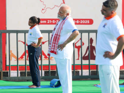 PM Modi made Yoga a global wellness movement: Chandrababu Naidu | PM Modi made Yoga a global wellness movement: Chandrababu Naidu