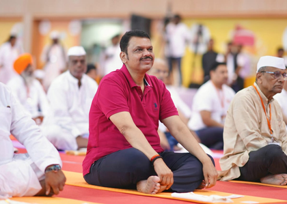 IDY 2025: Let's strive to create healthy society through yoga, says Maha CM Fadnavis | IDY 2025: Let's strive to create healthy society through yoga, says Maha CM Fadnavis
