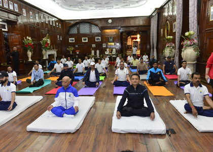 Yoga is priceless gift from sages, says Himachal Guv | Yoga is priceless gift from sages, says Himachal Guv Yoga is priceless gift from sages, says Himachal Guv | Yoga is priceless gift from sages, says Himachal Guv