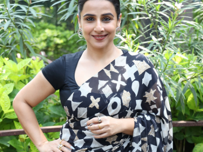 Vidya Balan seeks blessings from Lord Venkateswara at Tirumala Temple | Vidya Balan seeks blessings from Lord Venkateswara at Tirumala Temple
