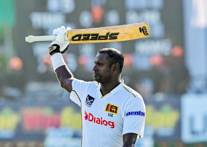 Sri Lanka, Bangladesh play out draw in Mathews' final Test match | Sri Lanka, Bangladesh play out draw in Mathews' final Test match