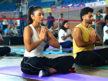 Rakul Preet Singh says grateful for being awarded Fit India couple with hubby Jackky Bhagnani | Rakul Preet Singh says grateful for being awarded Fit India couple with hubby Jackky Bhagnani
