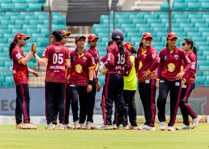 MP Women's League: Anushka Sharma stars as Bundelkhand Bulls qualify for final | MP Women's League: Anushka Sharma stars as Bundelkhand Bulls qualify for final MP Women's League: Anushka Sharma stars as Bundelkhand Bulls qualify for final | MP Women's League: Anushka Sharma stars as Bundelkhand Bulls qualify for final