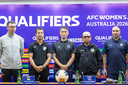 Women's football is growing in Asia, India is here to learn, says Crispin Chhetri | Women's football is growing in Asia, India is here to learn, says Crispin Chhetri Women's football is growing in Asia, India is here to learn, says Crispin Chhetri | Women's football is growing in Asia, India is here to learn, says Crispin Chhetri