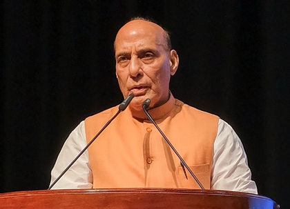 Looking forward to present India's vision: Rajnath Singh to push anti-terror stance at SCO meet | Looking forward to present India's vision: Rajnath Singh to push anti-terror stance at SCO meet Looking forward to present India's vision: Rajnath Singh to push anti-terror stance at SCO meet | Looking forward to present India's vision: Rajnath Singh to push anti-terror stance at SCO meet