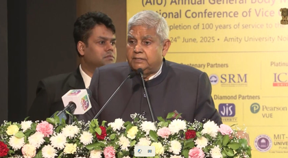 Universities should serve as sanctuaries of ideas and ideation: V-P Dhankhar | Universities should serve as sanctuaries of ideas and ideation: V-P Dhankhar Universities should serve as sanctuaries of ideas and ideation: V-P Dhankhar | Universities should serve as sanctuaries of ideas and ideation: V-P Dhankhar