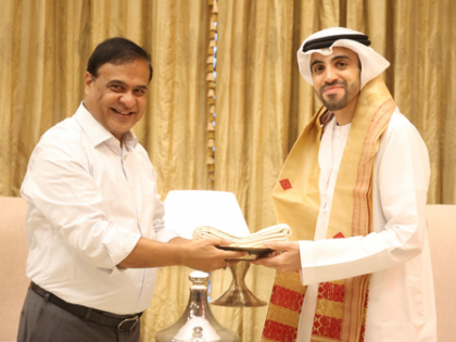 Assam CM meets UAE Ambassador, holds discussion on strengthening ties | Assam CM meets UAE Ambassador, holds discussion on strengthening ties Assam CM meets UAE Ambassador, holds discussion on strengthening ties | Assam CM meets UAE Ambassador, holds discussion on strengthening ties