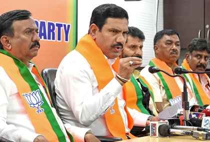 Instead of sowing caste discord Karnataka govt must focus on development: BJP | Instead of sowing caste discord Karnataka govt must focus on development: BJP
