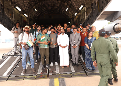 Indian Air Force evacuates 165 Indian nationals from Israel under Operation Sindhu | Indian Air Force evacuates 165 Indian nationals from Israel under Operation Sindhu