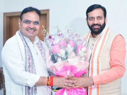 Rajasthan and Haryana CMs discuss Bhiwadi drainage, Yamuna water-sharing | Rajasthan and Haryana CMs discuss Bhiwadi drainage, Yamuna water-sharing