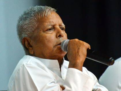 BJP leaders slam Lalu Prasad after he files nomination for re-election as RJD chief | BJP leaders slam Lalu Prasad after he files nomination for re-election as RJD chief