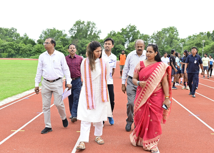 MoS Raksha Khadse stresses need for LTAD, Northeast Sports Empowerment during STC Agartala visit | MoS Raksha Khadse stresses need for LTAD, Northeast Sports Empowerment during STC Agartala visit MoS Raksha Khadse stresses need for LTAD, Northeast Sports Empowerment during STC Agartala visit | MoS Raksha Khadse stresses need for LTAD, Northeast Sports Empowerment during STC Agartala visit