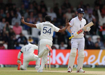 1st Test: Shardul Thakur’s double-strike revives India after Duckett’s masterclass | 1st Test: Shardul Thakur’s double-strike revives India after Duckett’s masterclass 1st Test: Shardul Thakur’s double-strike revives India after Duckett’s masterclass | 1st Test: Shardul Thakur’s double-strike revives India after Duckett’s masterclass