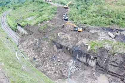 Train services remain hit in parts of Northeast due to landslide in hill section | Train services remain hit in parts of Northeast due to landslide in hill section Train services remain hit in parts of Northeast due to landslide in hill section | Train services remain hit in parts of Northeast due to landslide in hill section