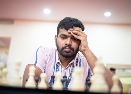 Mumbai International Chess: Indians Lalit Babu, Neelotpal lead in three-way tie | Mumbai International Chess: Indians Lalit Babu, Neelotpal lead in three-way tie Mumbai International Chess: Indians Lalit Babu, Neelotpal lead in three-way tie | Mumbai International Chess: Indians Lalit Babu, Neelotpal lead in three-way tie