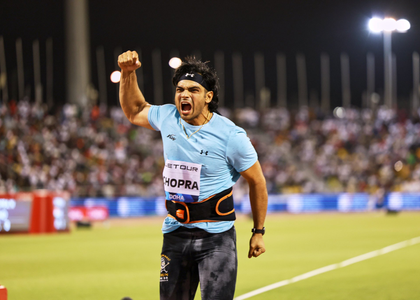 Neeraj Chopra wins Ostrava Golden Spike meet with a throw of 85.29m | Neeraj Chopra wins Ostrava Golden Spike meet with a throw of 85.29m Neeraj Chopra wins Ostrava Golden Spike meet with a throw of 85.29m | Neeraj Chopra wins Ostrava Golden Spike meet with a throw of 85.29m