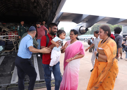 IAF brings 224 Indians back from Israel under Operation Sindhu | IAF brings 224 Indians back from Israel under Operation Sindhu IAF brings 224 Indians back from Israel under Operation Sindhu | IAF brings 224 Indians back from Israel under Operation Sindhu