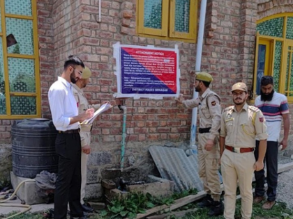 Drug peddler's property valued at Rs 1 crore attached in J&K's Srinagar | Drug peddler's property valued at Rs 1 crore attached in J&K's Srinagar Drug peddler's property valued at Rs 1 crore attached in J&K's Srinagar | Drug peddler's property valued at Rs 1 crore attached in J&K's Srinagar