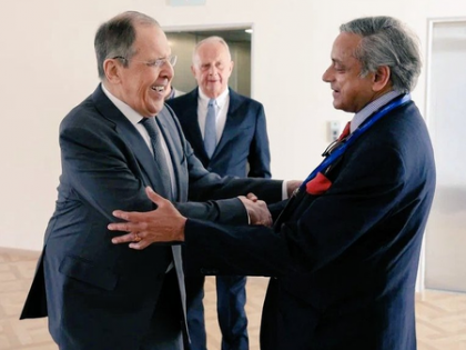 Russian FM meets Tharoor, highlights restoring work of RIC troika | Russian FM meets Tharoor, highlights restoring work of RIC troika Russian FM meets Tharoor, highlights restoring work of RIC troika | Russian FM meets Tharoor, highlights restoring work of RIC troika