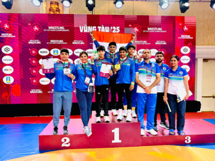 U-17 Asian Wrestling C'ships: Indian women clinch overall title in Vietnam | U-17 Asian Wrestling C'ships: Indian women clinch overall title in Vietnam U-17 Asian Wrestling C'ships: Indian women clinch overall title in Vietnam | U-17 Asian Wrestling C'ships: Indian women clinch overall title in Vietnam