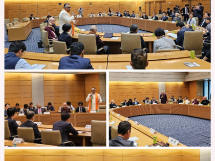 Leading academic C Raj Kumar, Abhishek Singhvi address members of Japanese Parliament | Leading academic C Raj Kumar, Abhishek Singhvi address members of Japanese Parliament Leading academic C Raj Kumar, Abhishek Singhvi address members of Japanese Parliament | Leading academic C Raj Kumar, Abhishek Singhvi address members of Japanese Parliament