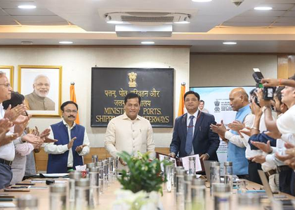 Sonowal inaugurates India’s first NBFC for maritime sector | Sonowal inaugurates India’s first NBFC for maritime sector Sonowal inaugurates India’s first NBFC for maritime sector | Sonowal inaugurates India’s first NBFC for maritime sector