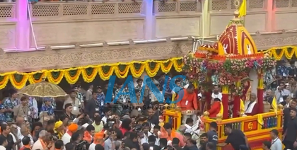 148th Jagannath Rath yatra rolls through Ahmedabad | 148th Jagannath Rath yatra rolls through Ahmedabad 148th Jagannath Rath yatra rolls through Ahmedabad | 148th Jagannath Rath yatra rolls through Ahmedabad