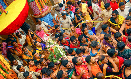 Rath Yatra celebrated with devotion and grandeur in Odisha's Angul | Rath Yatra celebrated with devotion and grandeur in Odisha's Angul Rath Yatra celebrated with devotion and grandeur in Odisha's Angul | Rath Yatra celebrated with devotion and grandeur in Odisha's Angul