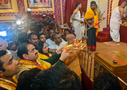 Barefoot with the faithful: Gautam Adani's journey from industry captain to inner calling at Puri Rath Yatra | Barefoot with the faithful: Gautam Adani's journey from industry captain to inner calling at Puri Rath Yatra Barefoot with the faithful: Gautam Adani's journey from industry captain to inner calling at Puri Rath Yatra | Barefoot with the faithful: Gautam Adani's journey from industry captain to inner calling at Puri Rath Yatra