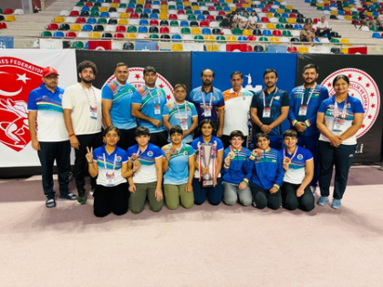 Indian women wrestlers shine at Yasar Dogu International Tournament in Turkey | Indian women wrestlers shine at Yasar Dogu International Tournament in Turkey