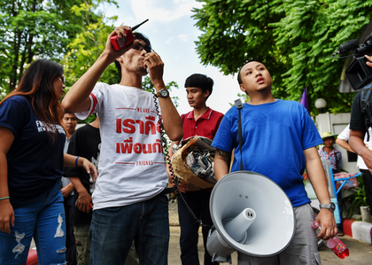 Thailand: Protesters call for PM's resignation as demonstrations erupt after leaked phone call | Thailand: Protesters call for PM's resignation as demonstrations erupt after leaked phone call Thailand: Protesters call for PM's resignation as demonstrations erupt after leaked phone call | Thailand: Protesters call for PM's resignation as demonstrations erupt after leaked phone call